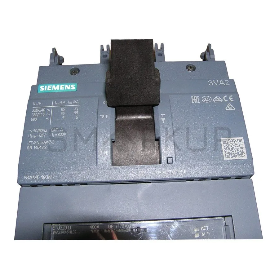 Автоматический выключатель SIEMENS moulded case circuit breaker 3VA2340-5HL32-0A