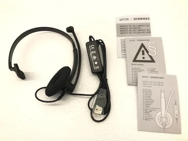 Микрофон EPOS Sennheiser SC 30 USB ML Mono Headset Noise-Cancelling Microphone 1 — фото лота 2