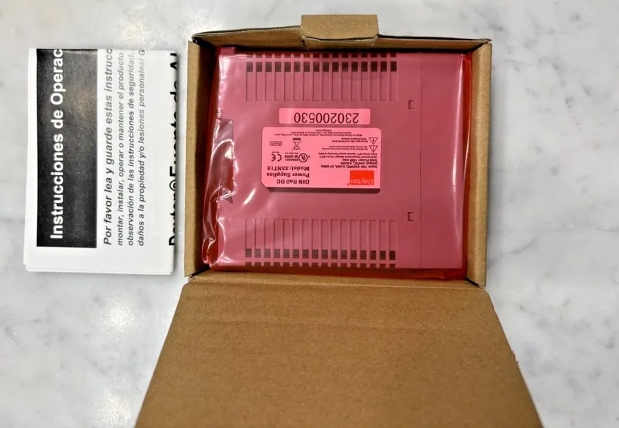 Блок питания Dayton 33NT18 Linear DIN Rail DC Power Supply Input 100-240 VAC Out