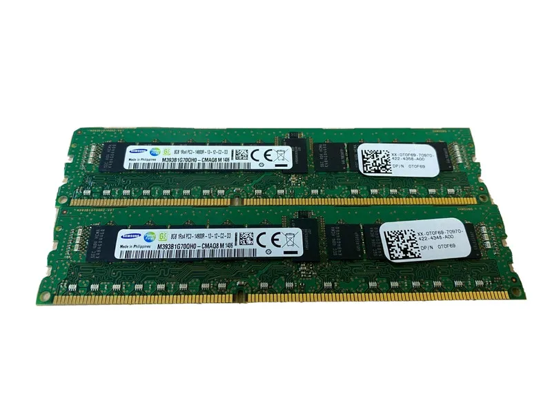 Модуль памяти Samsung 8GB DDR3-1866 ECC RDIMM Server RAM PC3-14900R M393B1G70QH0