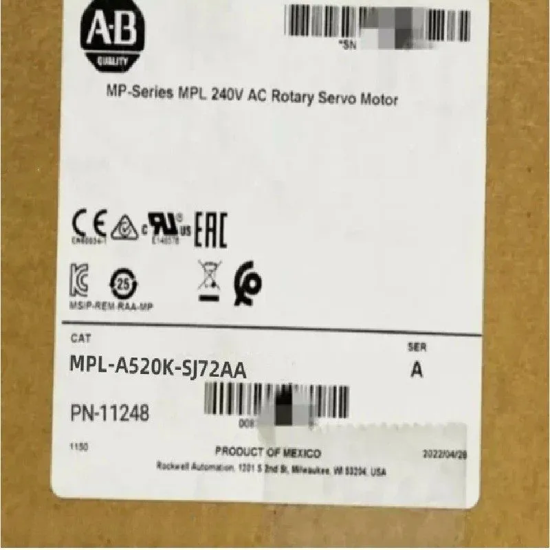Серводвигатель Allen-Bradley MPL-A520K-SJ72AA Servo Motor