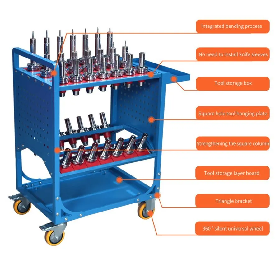 Режущий инструмент 2-Pack CAT40/BT40 CNC Tool Holder Rack Holds 12 Tools, 40 Tap — фото лота 1
