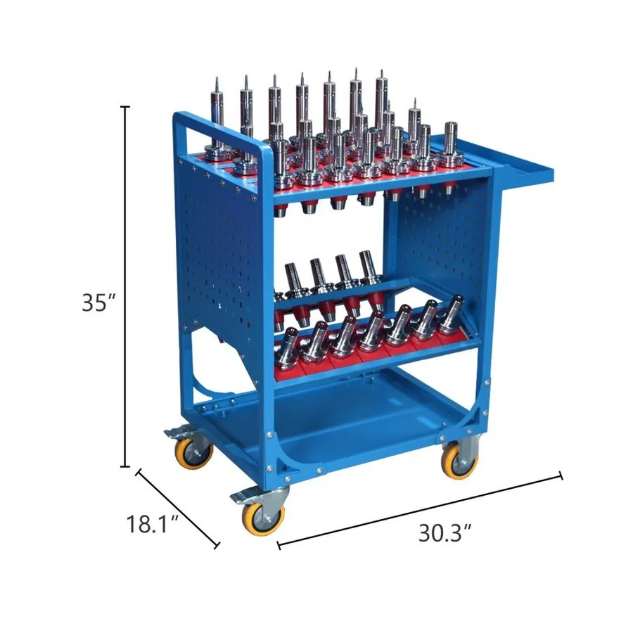 Режущий инструмент 2-Pack CAT40/BT40 CNC Tool Holder Rack Holds 12 Tools, 40 Tap — фото лота 2