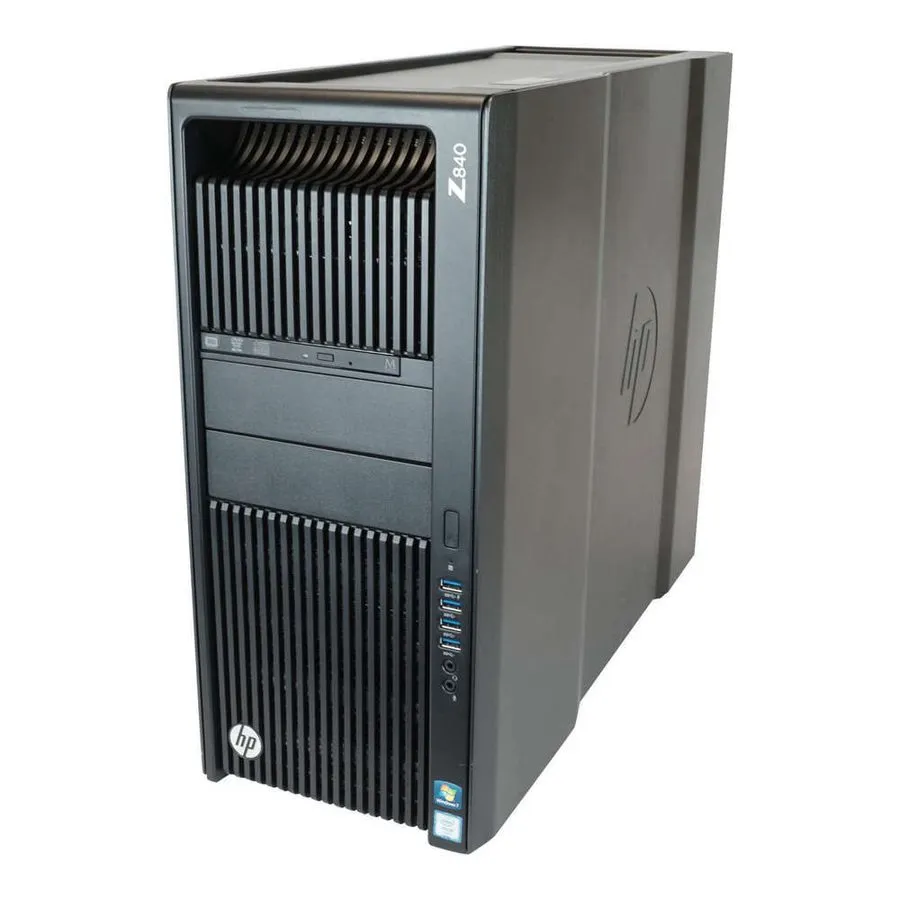 SSD-накопитель HP Z840 Workstation E5-2666 v3 2.9GHz 10-Core 16GB RAM 512GB SSD