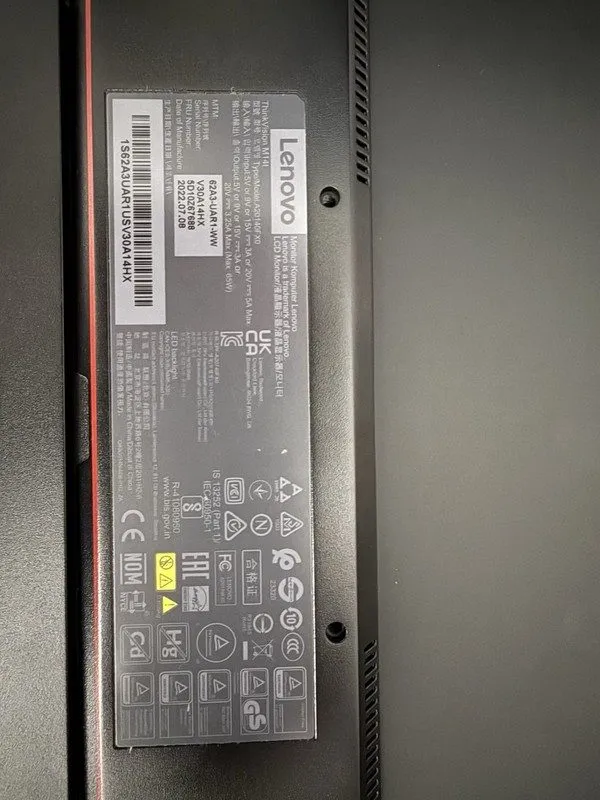 Монитор Lenovo ThinkVision M14t 14” Touch Portable Monitor 62A3UAR1WW Pen Sleeve — фото лота 1