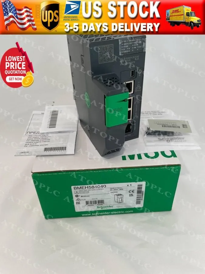 ПЛК Schneider Electric BMEH584040 Redundant Processor, Modicon M580, 16MB