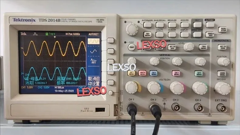 Осциллограф Tektronix TDS2014B 100MHz 4 Channel 1GS/s Color Oscilloscope Digital