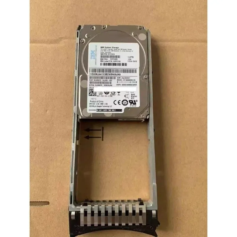 Жёсткий диск 02PX740 02PX589 IBM 1.8TB 02YC024 SAS 10K 12G 2.5" V5000E STORAGE H