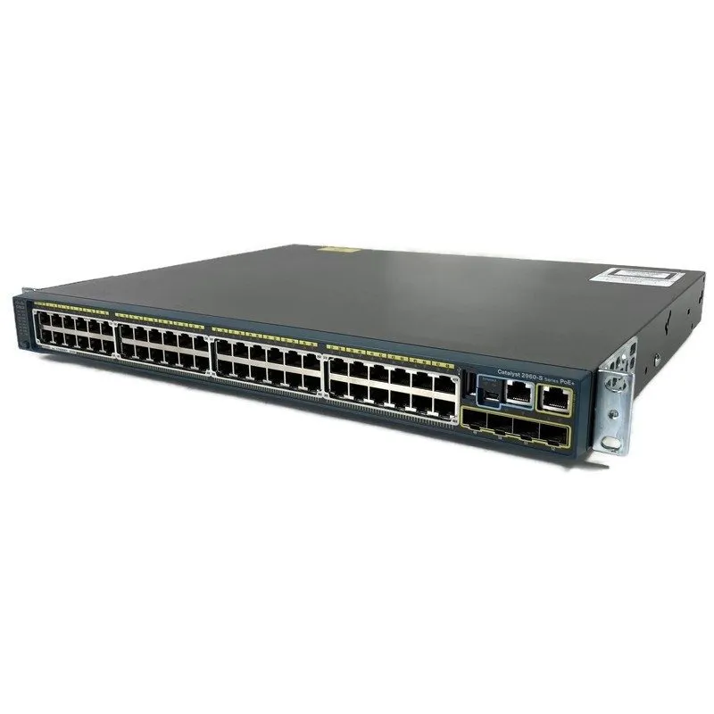 Коммутатор Cisco Catalyst 2960-S 48 port Gigabit Switch PoE+ 370W WS-C2960S-48LP
