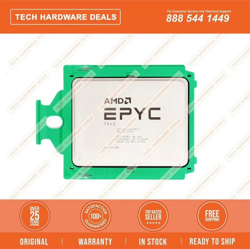 Модуль памяти Unlocked AMD EPYC 7542 32-Core 2.90Ghz 225W Processor
