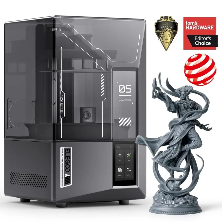 3D-принтер ELEGOO Saturn 4 Ultra 16K Resin 3D Printer 150mm/h High Speed Printin
