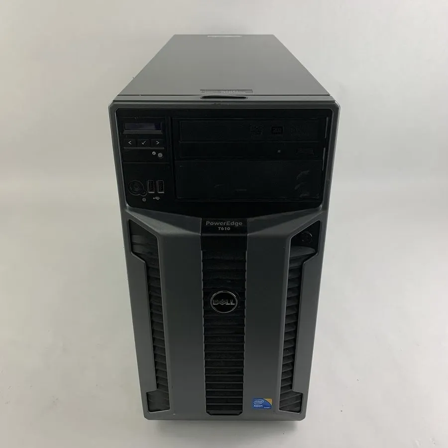 Сервер Dell PowerEdge T610 Server 2x Intel Xeon E5620 2.4GHz 16GB RAM No OS/HDD