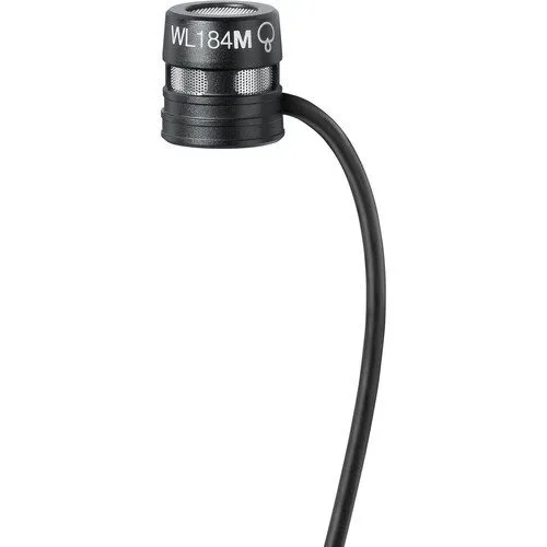 Микрофон Shure WL184m Supercardioid Lavalier Microphone with TA4F Connector Blac