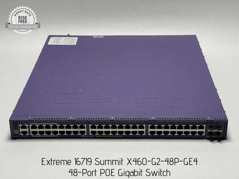Коммутатор Extreme 16719 X460-G2-48P-GE4 48-Port POE with 715w PS PN#10951 — фото лота 1