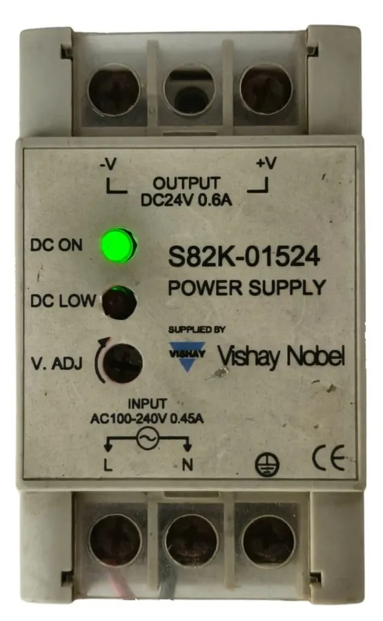 Блок питания OMRON S82K-01524 Switching Power Supply 15W 24VDC DIN Rail Terminal