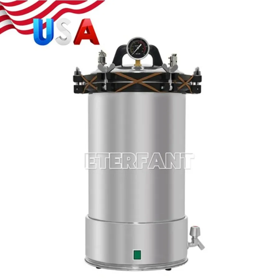 Стерилизатор Medical 24L Autoclave Steam Sterilizer/27L UV Sterilizer Cabinet St