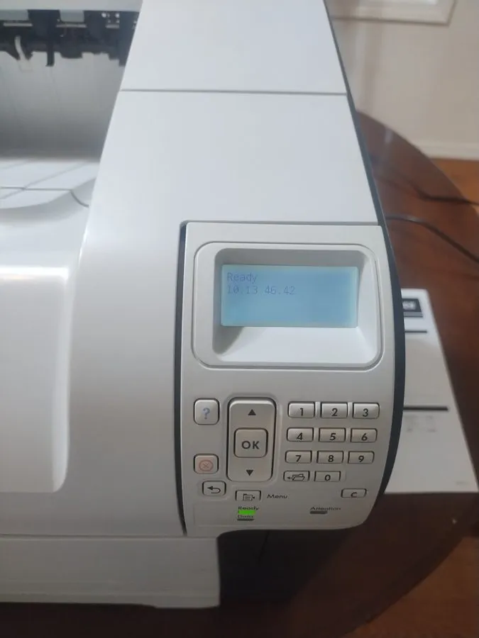 Лазерный принтер HP LaserJet P4015N Laser Printer CB509A With Toner USB Ethernet — фото лота 2