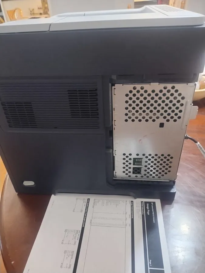 Лазерный принтер HP LaserJet P4015N Laser Printer CB509A With Toner USB Ethernet — фото лота 3