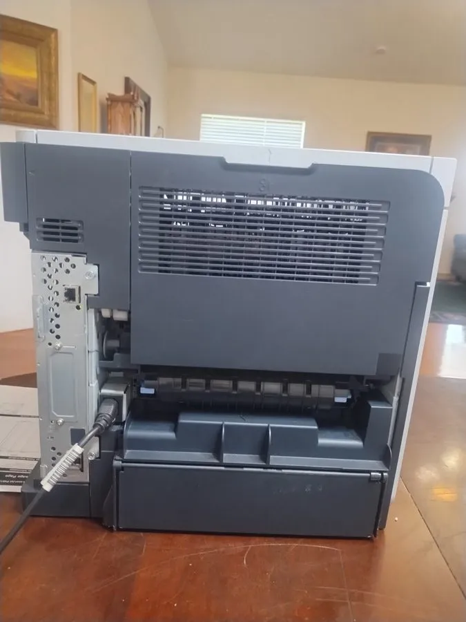 Лазерный принтер HP LaserJet P4015N Laser Printer CB509A With Toner USB Ethernet — фото лота 4