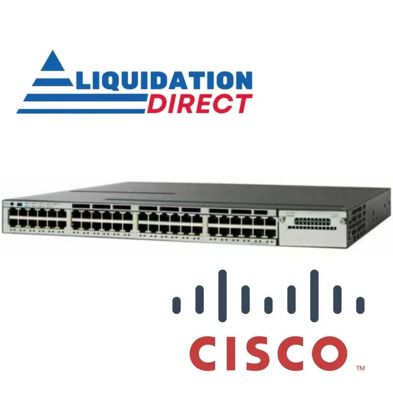 Коммутатор TNY-WS3750X-3560X (A) Cisco Catalyst 3750-X Series POE+ 48 Port Switc