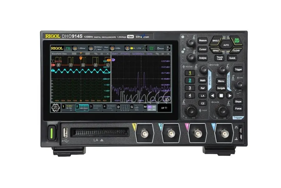Осциллограф RIGOL DHO914S DIGITAL OSCILLOSCOPE 125MHz, 1.25GSa/s, 4ch, 16 dig. c