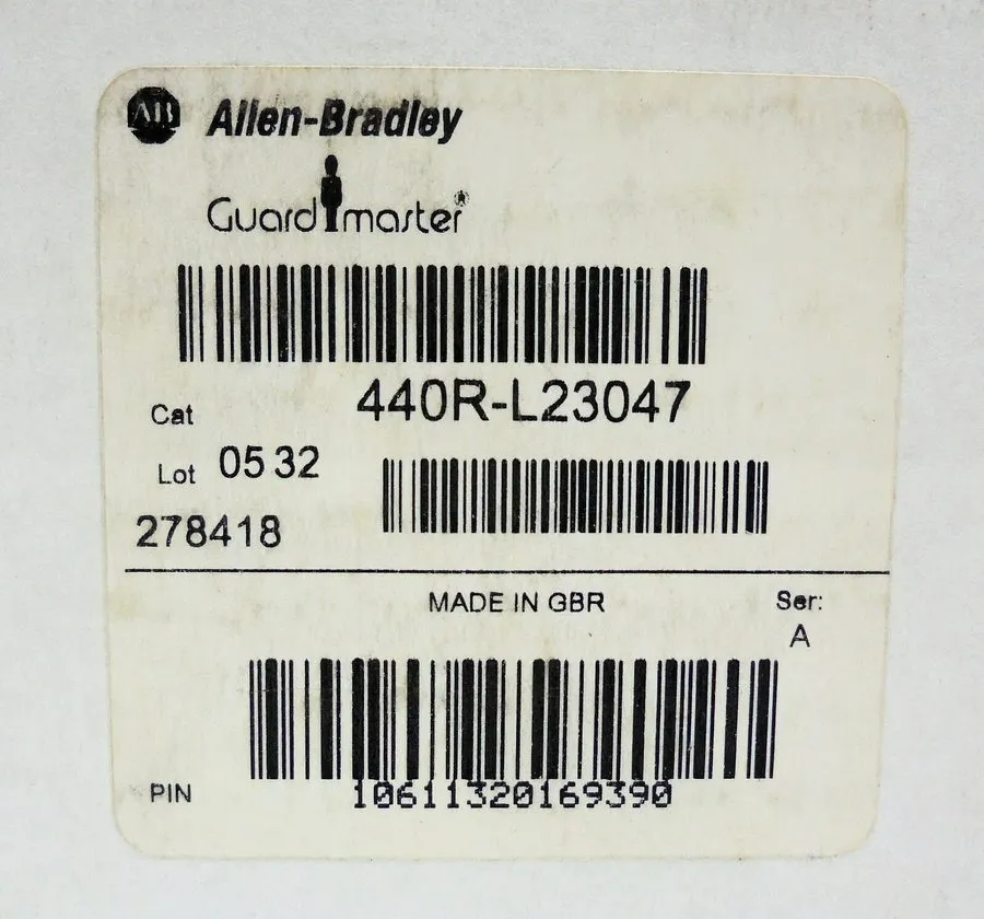 Реле безопасности Allen Bradley 440R-L23047 Ser A Relay Safety Guardmaster 24vdc