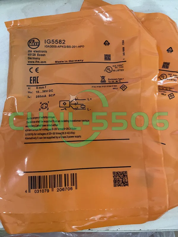 Датчик приближения IFM IG5582 Sensor & Proximity Switch