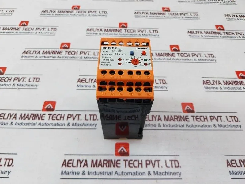 Реле защиты Minilec SPG D2 Overload Protection Relay 0.4-1.0amp