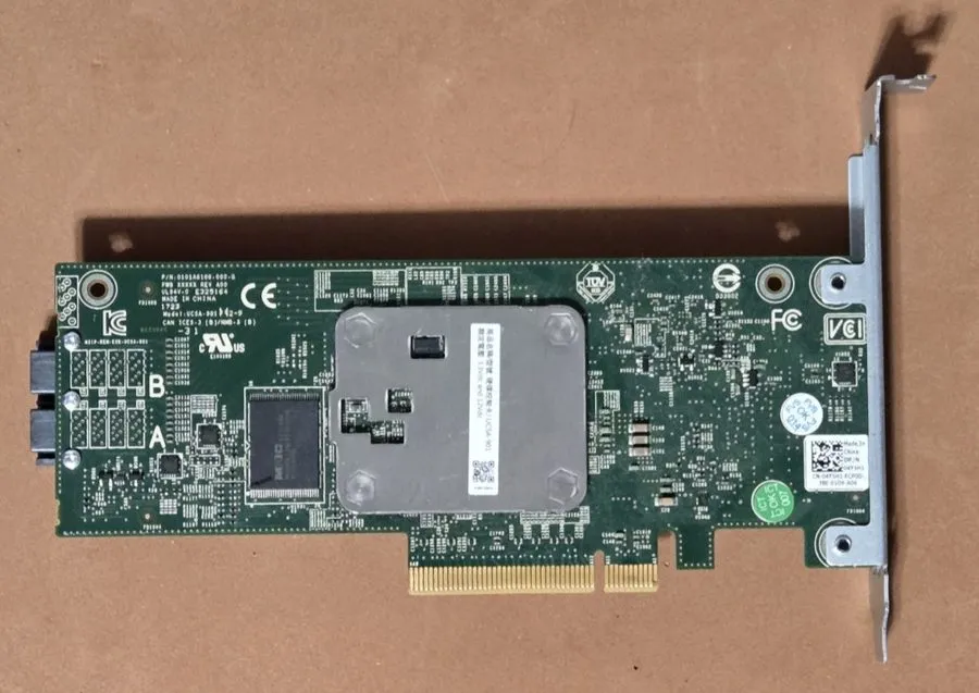 Контроллер Dell PERC H330 8-PORT SAS/SATA 12GB PCI-E HBA 04Y5H1 JBOD Controller