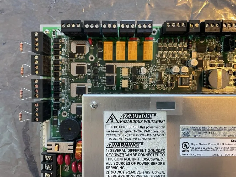 Оборудование пожарной сигнализации NOTIFIER NFS-640PCA Intelligent Fire Alarm Co — фото лота 1