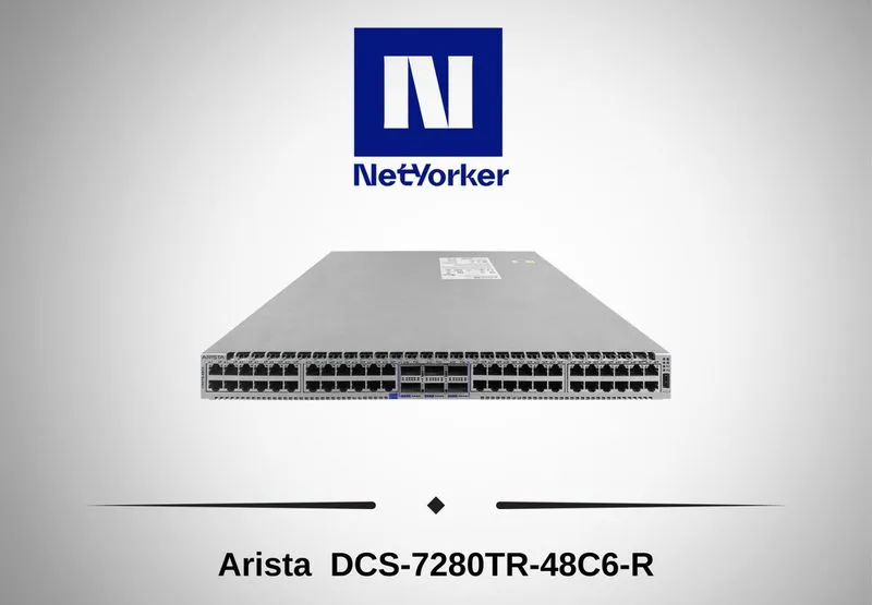 Коммутатор Arista DCS-7280TR-48C6 48-Port 10GbE RJ45 Switch — фото лота 1