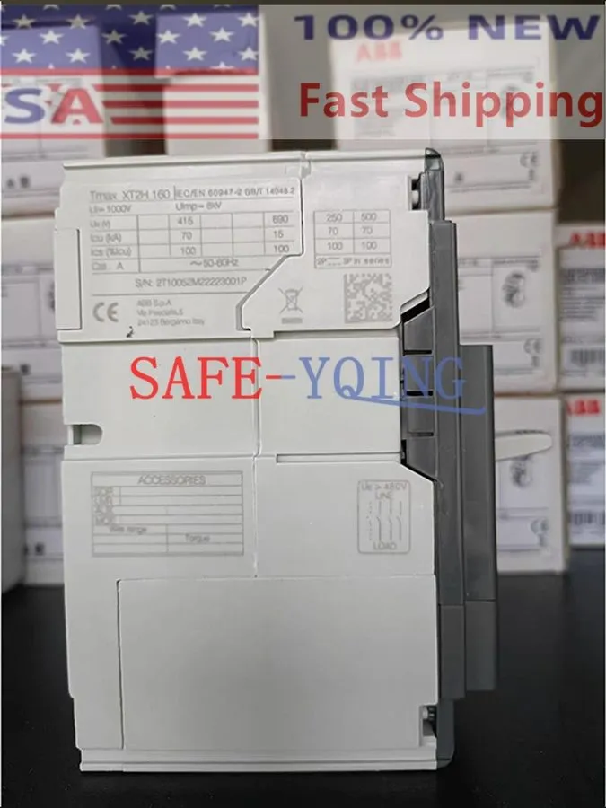Автоматический выключатель ABB XT2H160 TMA80/800 FF 3P 80A ABB Tmax Molded Case