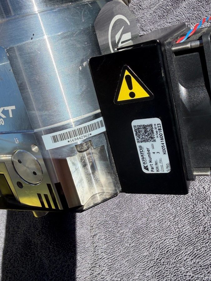 Насос Edwards nEXT240D 160W Turbomolecular Vacuum Pump w/Air Cooler & Extras