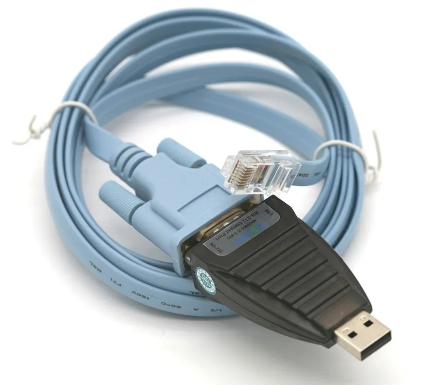 Маршрутизатор Cisco Console Cable RJ45 DB9 Serial Router / Switch 72-3383-01