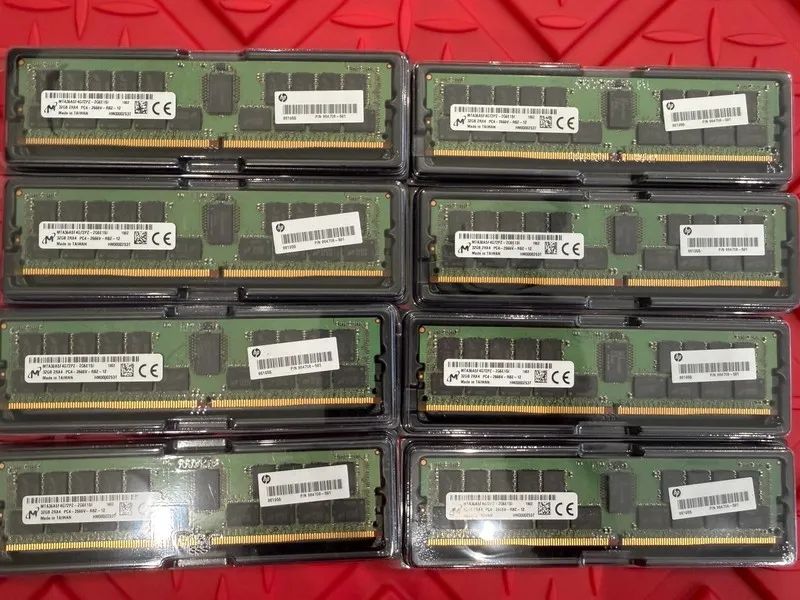 Модуль памяти LOT Micron MTA36ASF4G72PZ-2G6E1SI 256GB (8x32GB) DDR4 2Rx4 PC4-266