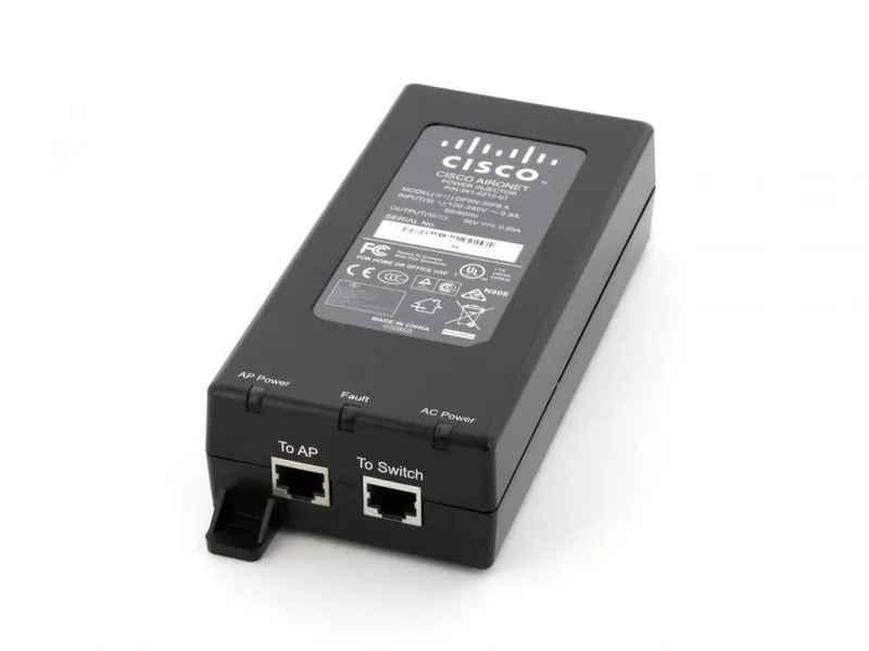 Точка доступа Wi-Fi PoE 56V Power Injector 802.3at для Cisco Aironet 1800 2800 3
