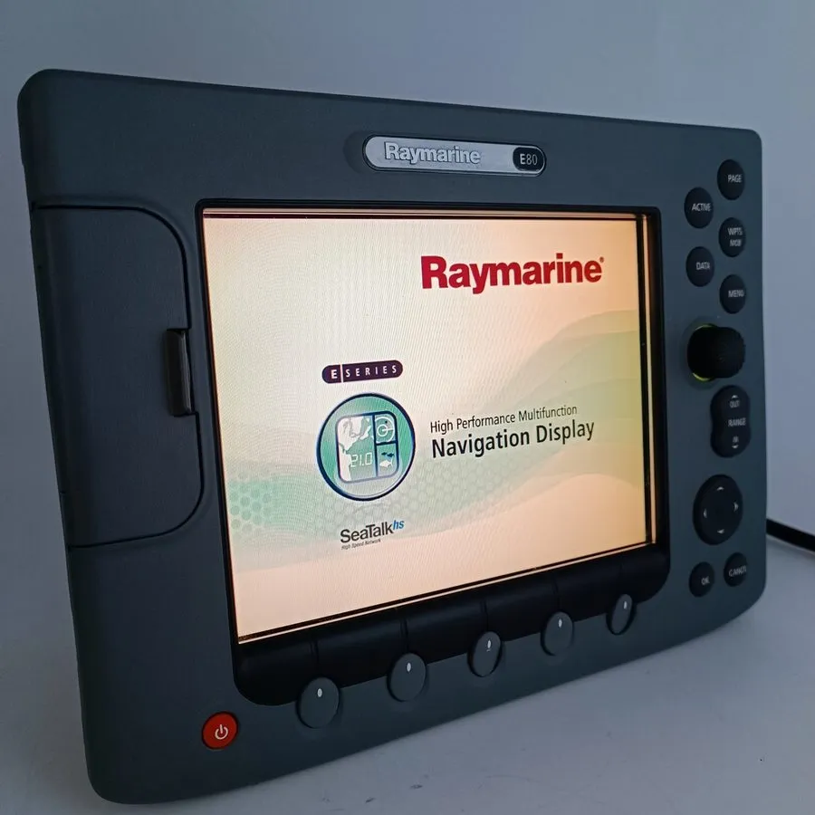 Картплоттер Raymarine E80 E02011 MFD Chartplotter Fishfinder Radar Sonar Classic