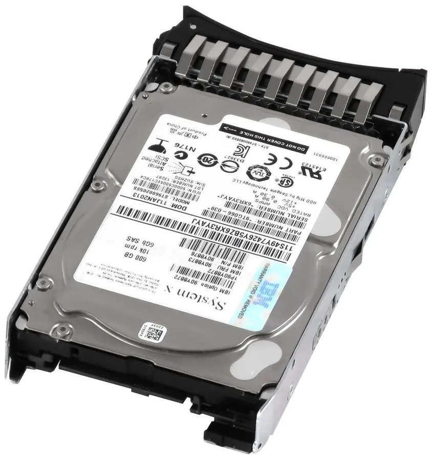Жёсткий диск Hard Drive IBM 90Y8873 90Y8876 ST9600205SS 600GB 10000RPM 64MB SAS-