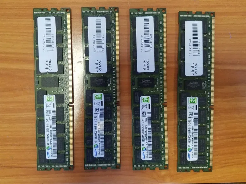 Модуль памяти Samsung 8GB ram DDR3 10600R ECC M393B1K70DH0 Registered Server RAM