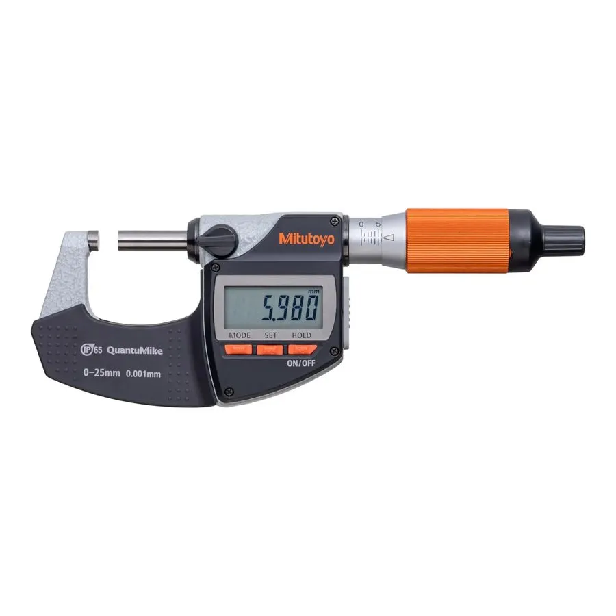 Микрометр Mitutoyo QuantuMike MD-E25 293-140-40 Digital Micrometer 0-25mm IP65 J