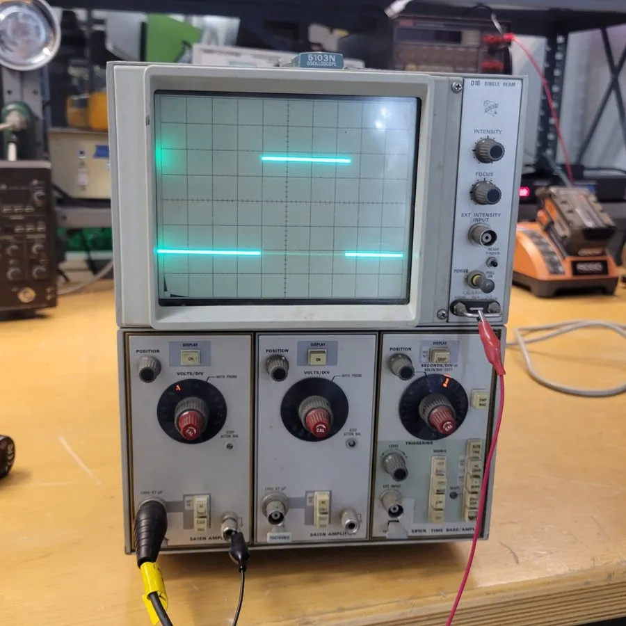 Осциллограф Tektronix 5103N Oscilloscope 5A20N 5A23N 5B10N Powers On A-223