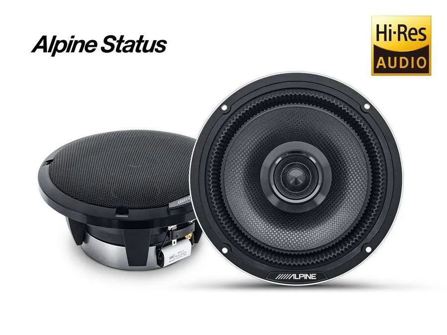 Акустическая система Alpine HDZ-65 16.5cm (6.5 Inch) 2-Way Coaxial Speaker Syste