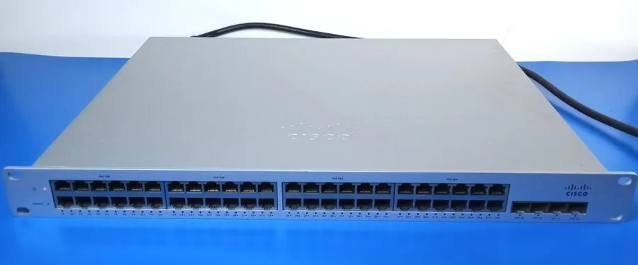 Коммутатор Cisco Meraki MS220-48LP 48 Ports 370W POE Ethernet 4xSFP Switch UNCLA