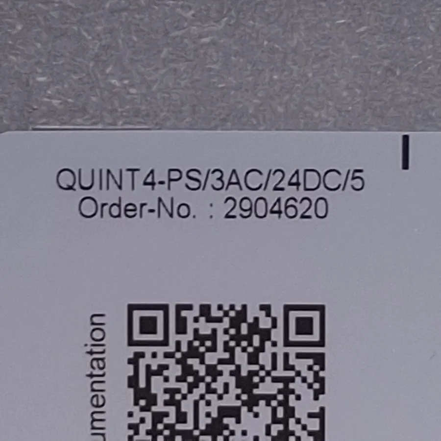 Блок питания Phoenix 2904620 QUINT4-PS/3AC/24DC/5 Switching Power Supply
