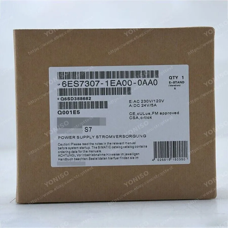 Блок питания Siemens SIMATIC S7 6ES7 307-1EA00-0AA0 DIN Rail Power Supply 24V