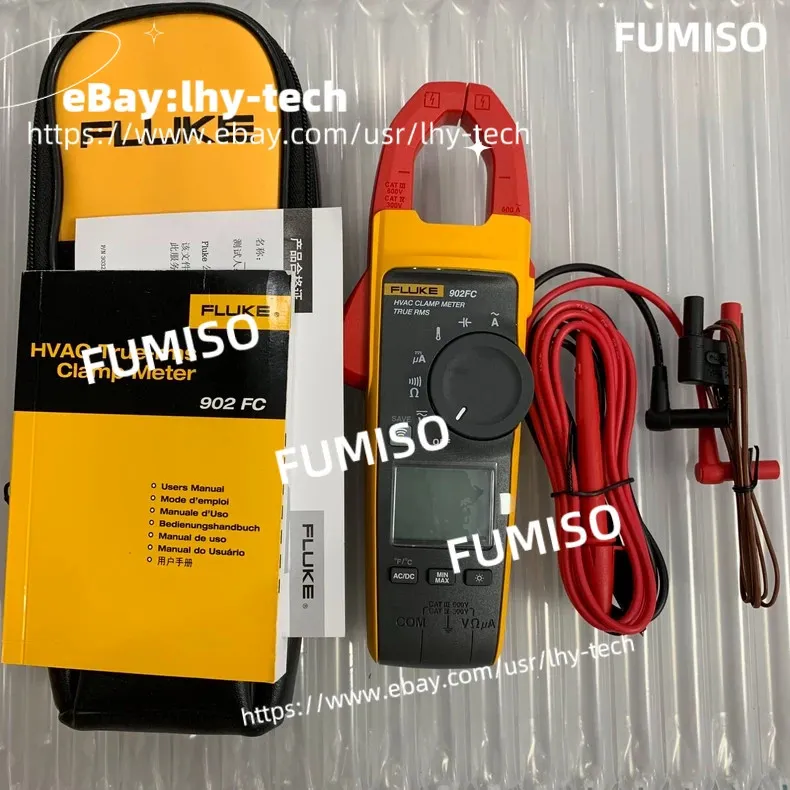 Мультиметр Good Fluke 902FC HVAC Clamp Meter Digital Multimeter