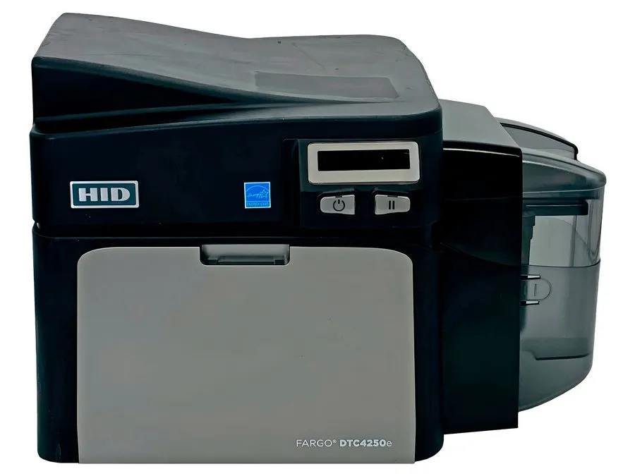 Принтер этикеток HID Fargo DTC4250e ID Card Printer & Encoder Fair Condition