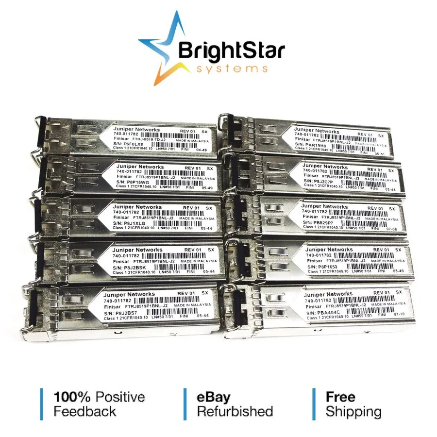 Трансивер Juniper SFP-1GE-SX 10 Pack Small Form Factor 1000Base-SX Optics