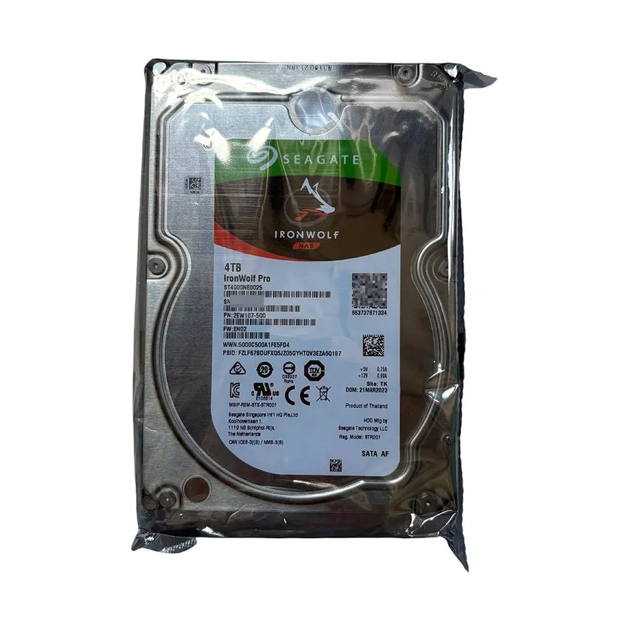 Жёсткий диск Seagate ST4000NE0025 IronWolf Pro 4TB NAS 7200RPM SATA 6Gbps 3.5" H
