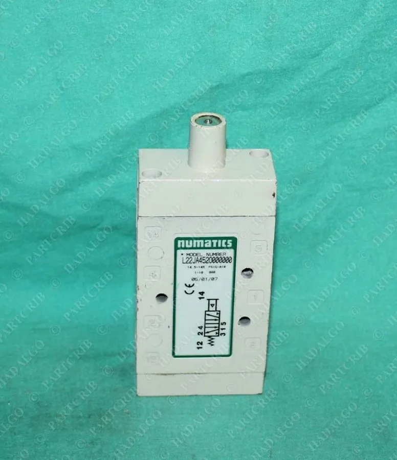 Пневмоклапан Numatics L22PA452O Pneumatic Valve 14.5-145PSIG 1-10BAR SHELF WEAR